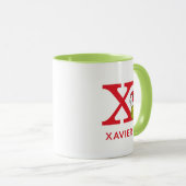 Hoe Grinch Kerstmis heeft gestolen | Naam & Monogr Mok (Voorkant rechts)