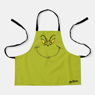 Hoe Grinch Kerstmis stal Gezicht Schort