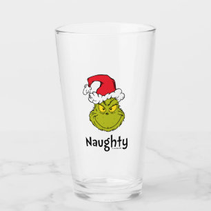 Hoe Grinch Kerstmis stal Naam en monogram Glas