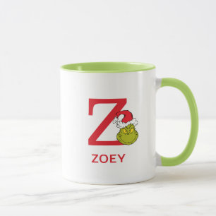 Hoe Grinch Kerstmis stal Naam & Monogram Z Mok