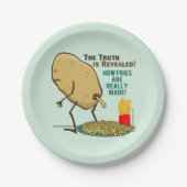 Hoe groeten echt gemaakt worden papieren bordje (Voorkant)