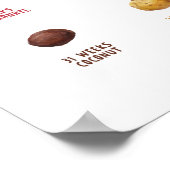 Hoe groot is Baby? Poster van de vrucht die een dr (Hoek)