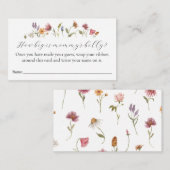 Hoe groot is de Belly Baby shower Game Kaart van m (Voorkant / Achterkant)