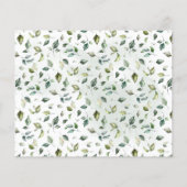 Hoe groot is de Belly Greenery Shower Kaart van ma (Achterkant)