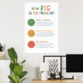 Hoe groot is het Problem Classroom Poster (Thuiskantoor)