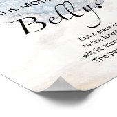 Hoe groot is mama's buikspel? poster (Hoek)