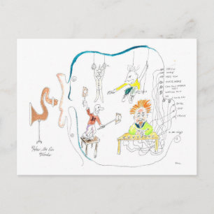 Hoe het Oor werkt Briefkaart