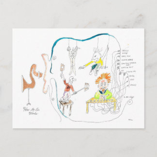 Hoe het Oor werkt Briefkaart