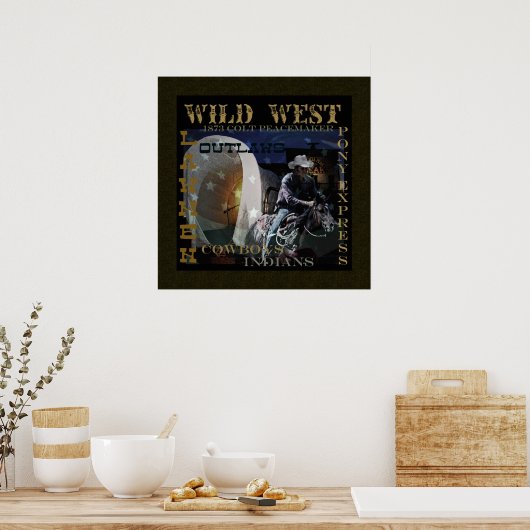 Hoe het Westen het Won poster was (Keuken)