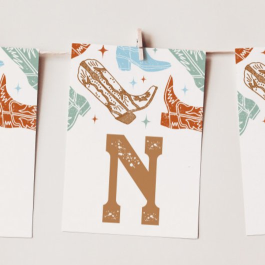 Hoe het westen was een hoge stoel banner Kaart - "