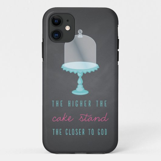 Hoe hoger de Cake, hoe dichter bij God Case-Mate iPhone Case (Achterkant)