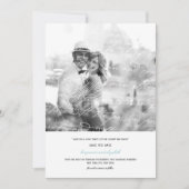 Hoe hou ik van het poëzie Romantic  script Save The Date (Voorkant)