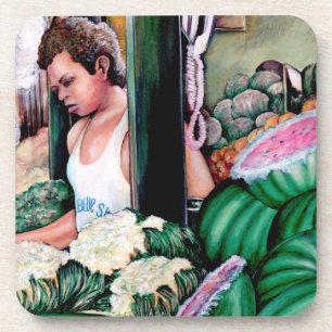 Hoe hou je van die meloenen? bier onderzetter