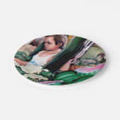 Hoe hou je van die Melons? Papieren Bordje (Gekanteld)