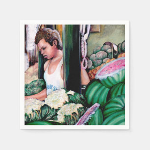 Hoe hou je van die Melons? Servetten