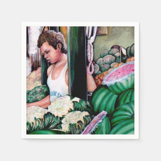 Hoe hou je van die Melons? Servetten (Voorkant)