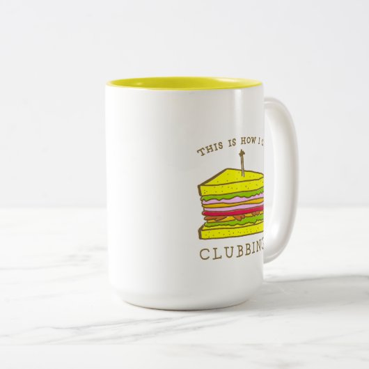 Hoe ik Cute en Funny Mug ga halen Tweekleurige Koffiemok (Voorkant rechts)
