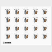 Hoe ik de Film van de Camera Roll Ronde Sticker (Vel)