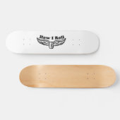 hoe ik de oude skateboard van de school rol (Horizontaal)