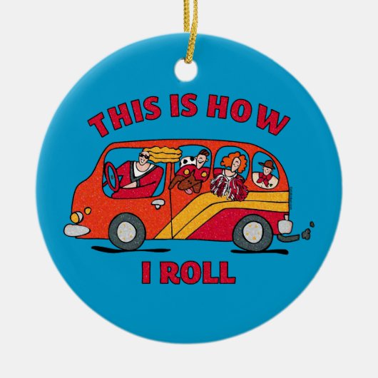 Hoe ik mama Minivan Ornament kan rollen (Voorkant)