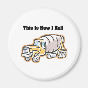 Hoe ik rol (Cementwagen) Magneet