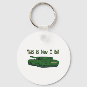 Hoe ik rol (militair tank) sleutelhanger