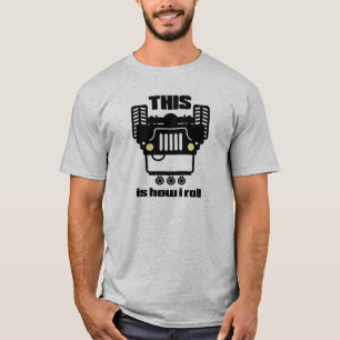 Hoe ik Roll 4x4 OffRoad Rock Crawler Truck T-shirt