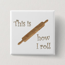 Hoe ik Roll Vierkante Button 5,1 Cm