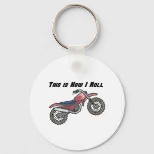 Hoe ik rolt (Dirt Bike) Sleutelhanger