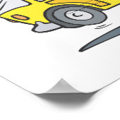 Hoe ik rolt (Hippie Van) Poster (Hoek)