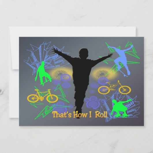Hoe ik (Tween Boys) Uitnodiging rol (Voorkant)