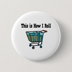 Hoe ik winkelwagentje rol ronde button 5,7 cm