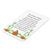 Hoe is Christelijk zijn als pompoen zijn? Magneet (Linkerzijde)