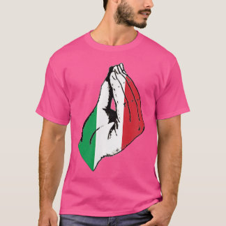Hoe Italiaans doe-het-wat grappige nieuwigheid in  T-shirt