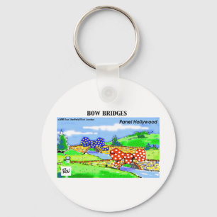 Hoe je een brug inpakt als cadeau Grappige cadeaus Sleutelhanger
