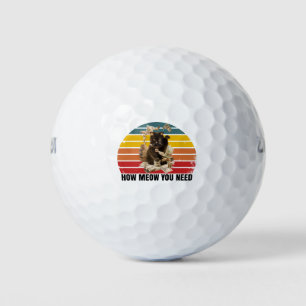 hoe je geld nodig hebt - gangsta cat golfballen