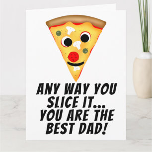 Hoe je het ook bekijkt, je bent de beste papa ooit kaart