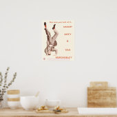 Hoe je het ook bekijkt poster (Keuken)