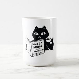 Hoe je mensen te negeren koffiemok