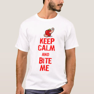 HOE KALM EN BITE ME BEHOUDEN T-SHIRT