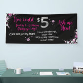 Hoe kan $5 juwelen je leven veranderen? Vraag me h Spandoek (Beurs)