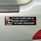Hoe kan het legaal zijn? bumpersticker (Op auto)