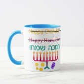 Hoe kan ik Hanukkah-Mokken bedwelmen? Mok (Links)