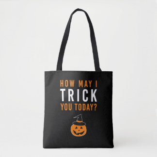 Hoe kan ik je vandaag FOPPEN? Halloween Pompoen He Draagtas