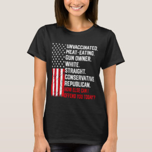 Hoe kan ik je vandaag nog meer beledigen Fun citat T-shirt