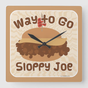 Hoe kan je naar Sloppy Joe? Vierkante Klok