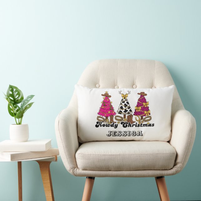 Hoe-kerst kussen – Aangepaste westerse decoratie (Stoel)