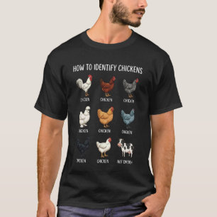 Hoe kippen te identificeren t-shirt