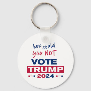 Hoe kon je niet stemmen TRUMP 2024 Sleutelhanger