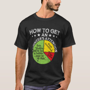Hoe krijgen ingenieurs aandacht engineering comput t-shirt